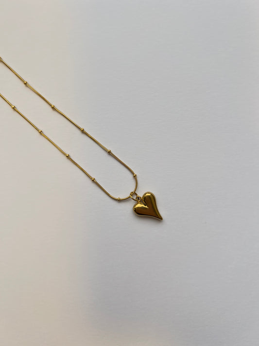 The Gold Heart Necklace