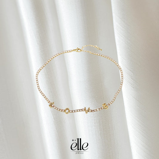l.o.v.e necklace
